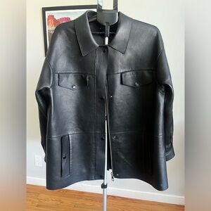 Whistles Bonded Leather Jackey